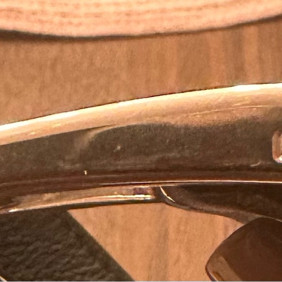 Authentic Louis Vuitton Monogram Belt w/Black Trim Size 85/34 - Picture 5 of 10